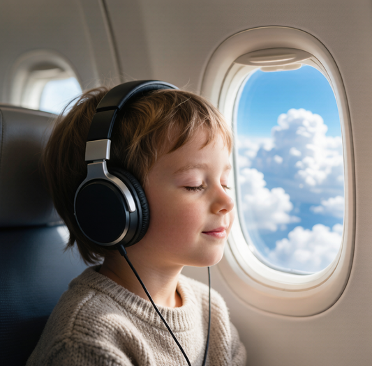 Flying with Kids: How Noise-Canceling Headphones Save Your Sanity