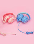 2-Pack iClever Kids Headphones HS22 Pink & Blue (EU)