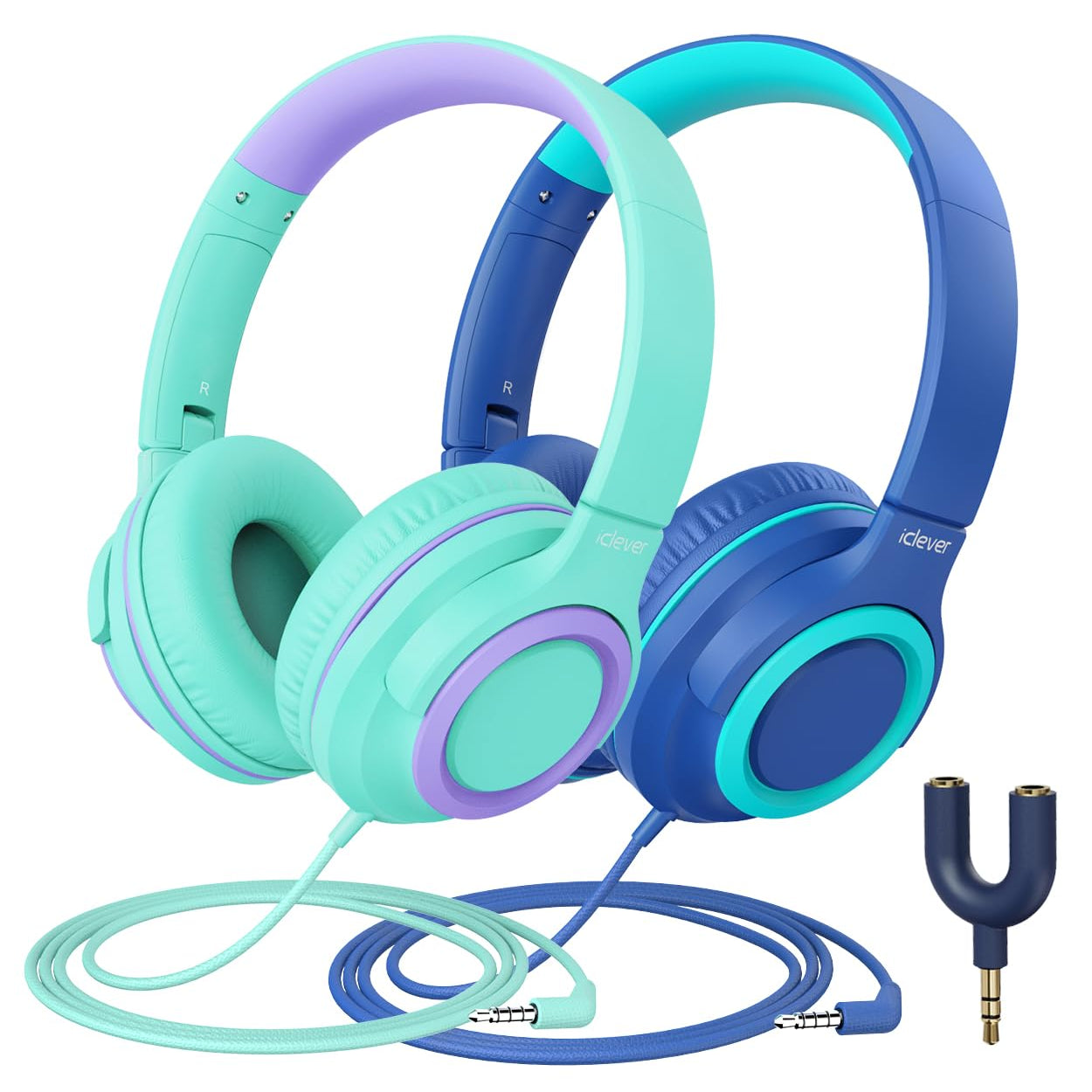 2-Pack iClever Kids Headphones HS22 (EU)