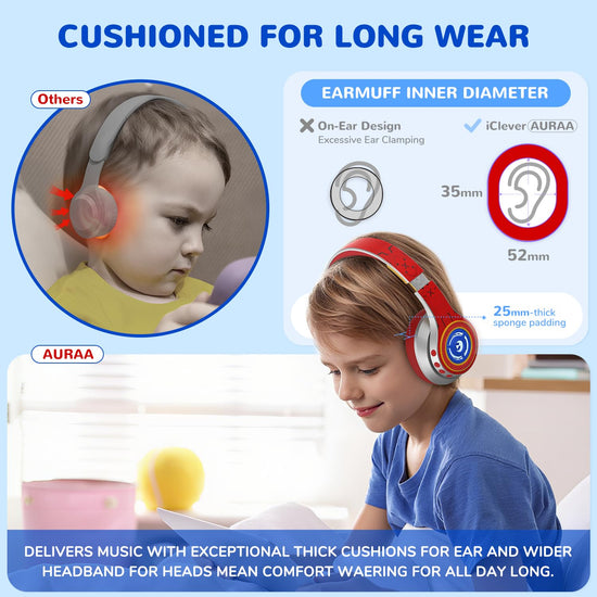 iClever Auraa Active Noise Cancelling Headphones (EU)