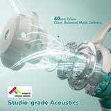 iClever BTH20 Active Noise Cancelling Headphones for Kids (EU)