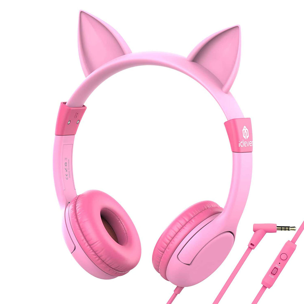 iClever Kids Headphones HS01 Pink (EU)
